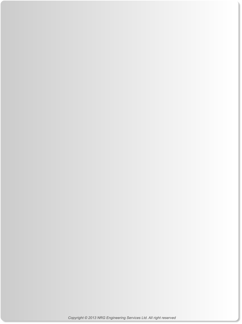 Copyright � 2013 NRG Engineering Services Ltd. All right reserved